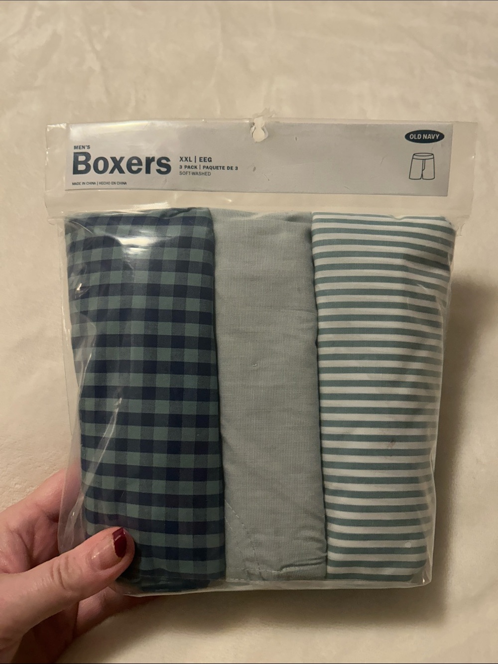 Old Navy Men's Boxer 3-Pack. XXL NWT.